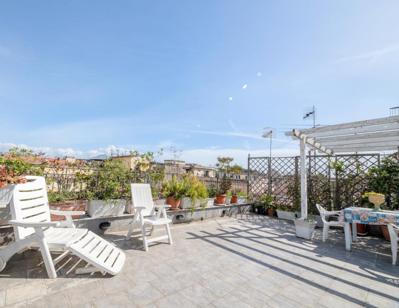 Apartamento Mimì Terrace Nápoles Exterior foto